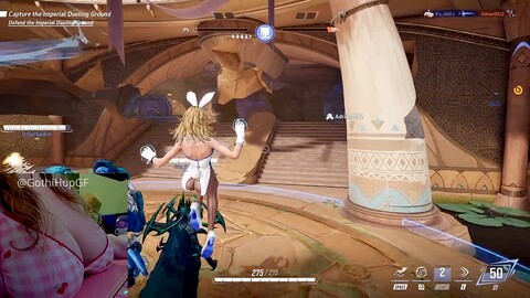 Big boobed egirl Gothihopgf moaning while enjoying some solo fun